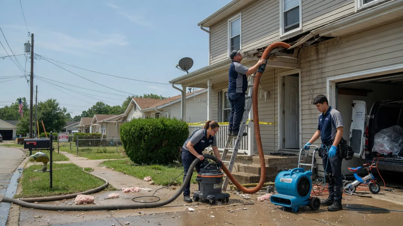Water Damage Restoration in Centerburg, OH near me